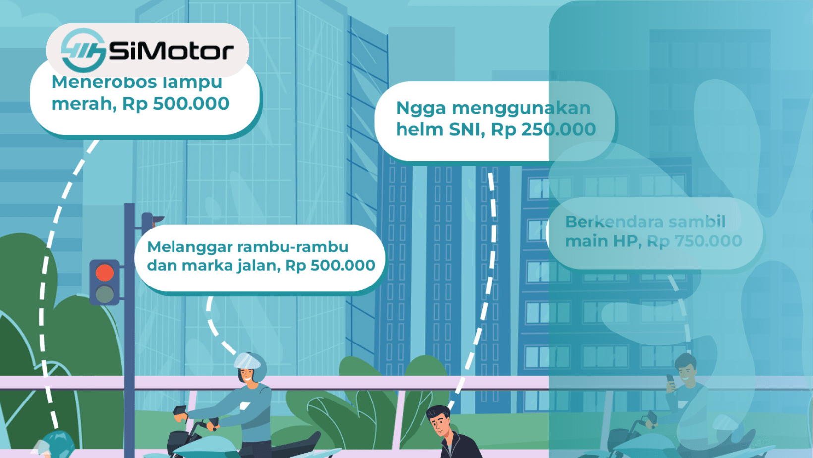 Kena Tilang Polisi? Sekarang Bayar Denda Tilang Bisa Online!